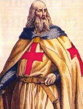 Jacques de Molay (1243-1314), ultimo Gran Maestro dell'Ordine del Tempio